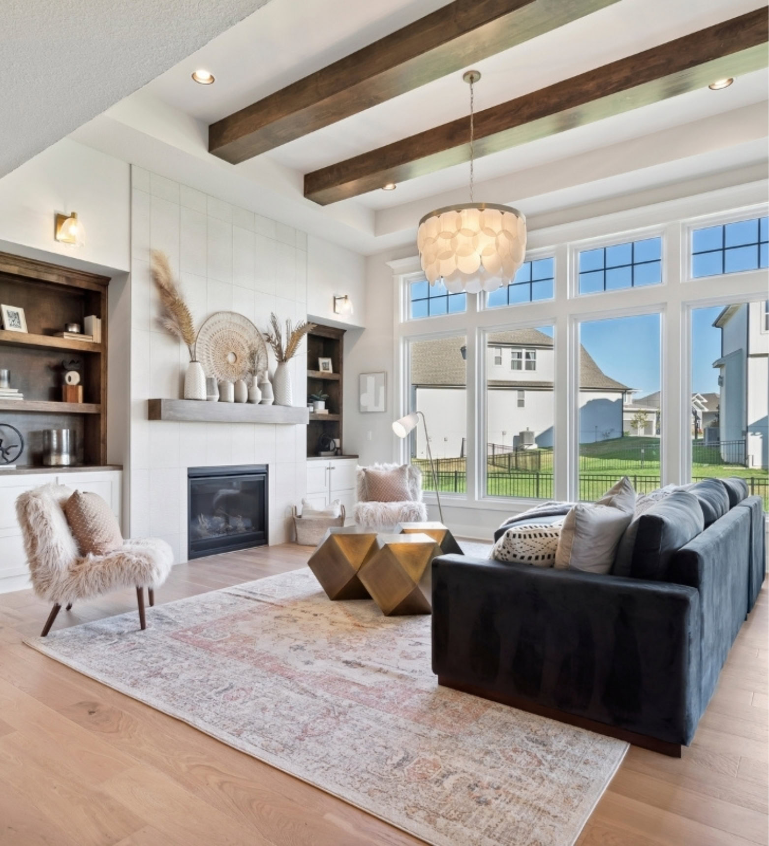 Modern luxury home interior showcasing residential investment quality